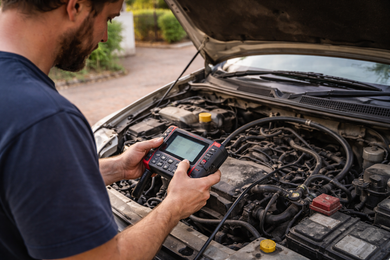 On-site engine service by a mobile mechanic in Cape Town